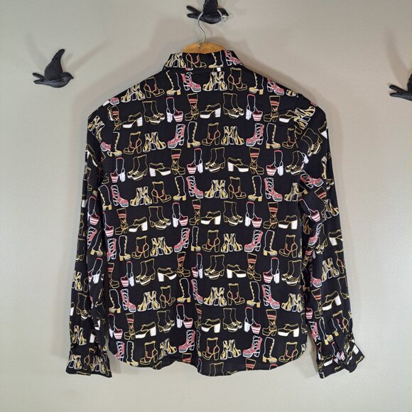 Straight To Hell | Platform Shoe Shirt | Size XL - Picture 3 of 8
